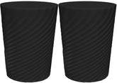 DAJITRE slim trash can for bathroom on counter, compact and tidy.
