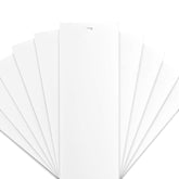 DALIX vertical blind slat smooth white for easy replacement and refreshed room look.