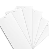 DALIX white vertical slats for sliding doors provide a durable replacement.