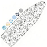 Dalykate ironing cover pad with heat reflection for faster ironing results