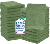 DAN RIVER wash cloths soft and durable for daily use