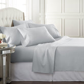 Danjor Linens king size bed sheet set shown for hot sleepers with cooling microfiber