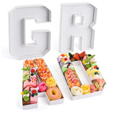 Datyiiha GRAD G fillable letter tray decorates graduation table with food display