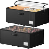Dayacoco underbed storage with wheels showcases durable Oxford fabric for long-lasting organization.