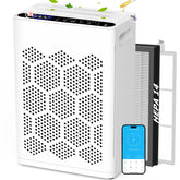 DAYETTE air purifier front view for large rooms delivering cleaner air