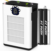 DAYETTE air purifier front view for large rooms up to 3400 ftΒ².