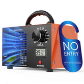 DDHTSAL ozone generator front view highlighting high-output system for large spaces