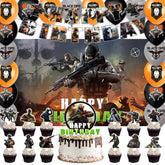 Deenor call-of-duty banner enhances the party with a bold gaming vibe