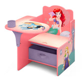 Delta Children Disney Princess chair desk with colorful princess graphics for imaginative learning.