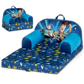 Delta Children Toy Story Cozee Buddy flip-out chair blue for cozy reading