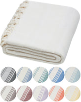 DEMMEX Organic Diamond Turkish Towel in ultra-soft finish for luxurious post-shower comfort.