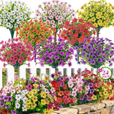 Der Rose 24-bundle artificial flowers outdoors, UV resistant for all-weather color.