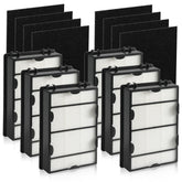 DerBlue hapf600 filter 6-pack for cleaner air in homes and offices.