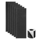 Dhyala KJ02 pre-filter captures pet hair at the intake for cleaner air.