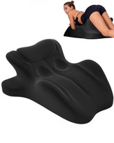 DIICRIN Memory Foam Couples Pillow with 27° incline supports back and lumbar.