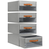 DIMJ closet bin drawer front view for easy organization