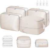 DIMJ Comforter Storage Bag with clear window for quick bedding visibility.