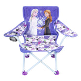 Disney Frozen Fold 'N Go chair closed for compact storage.