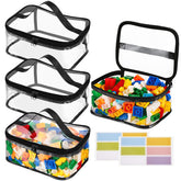 Dntorx clear toy storage bag shows blocks for quick cleanup and easy access.