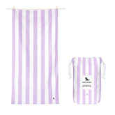 Dock & Bay Cabana Light towel close-up shows quick-dry fabric.