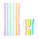 Dock & Bay unicorn waves beach towel quick dry fibers for fast drying