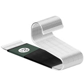 DOIOWN open-ended pants hanger enables easy loading and quick access