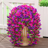 Dolicer eight-bundle outdoor flowers add fullness to hanging baskets
