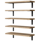 DOLLFIO floating shelves set 1 on wall for versatile storage and decor.