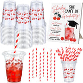 Domensi Shirley Temple bar sign enhances graduation party decor and guest experience