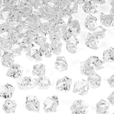 DomeStar 1000pcs fake ice rocks provide crystal-clear filler for dramatic centerpieces.