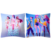 Dorjee Demon Hunters pillow cover with dual designs for vibrant living room decor