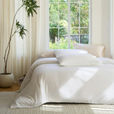 DOZ by SIJO duvet cover in Snow, 106x90, cooling and breathable viscose.