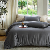 DOZ by SIJO Storm duvet cover 106x90 with buttery soft bamboo viscose for cooling sleep.