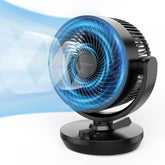 DR.PREPARE Oscillating Air Circulator Fan front view delivering a balanced breeze.