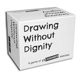 Drawing Without Dignity twisted adult-pictionary card game sparks outrageous laughter.
