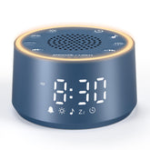 Dreamegg sound machine front view with calm design and sleep-friendly features.