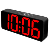 DreamSky large digital alarm clock display offers clear readability from across the room.