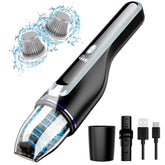 DRECELL handheld vacuum shows off its lightweight design for easy car and home cleaning