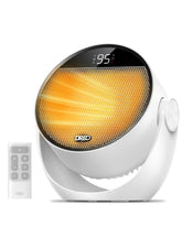 DREO 1500W space heater front view for quick indoor warmth