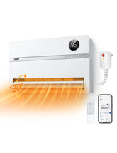 DREO bathroom wall heater with ALCI plug for safe operation.