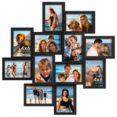 DUENPY 4x6 collage frames in assembly for personalized wall decor.