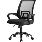 DUMOS home office chair with mid-back mesh for breathable comfort during long work sessions.