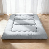 DUMOS Japanese Floor Mattress Twin Size box unboxing shows compact shipping and easy setup
