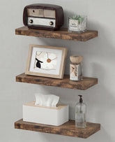 Duvique Easy Install Floating Shelves assembly showing quick setup for neat wall storage