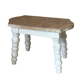 Dwellington bathroom step stool angle view showing sturdy, versatile design.