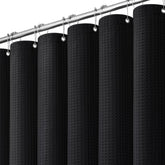 Dynamene 60x72 shower curtain with waffle texture enhances privacy and style.
