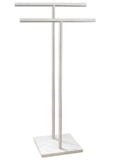 EADOT marble-base 40-inch towel rack with tall height for easy towel access.