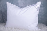 Eastwarmth pillow cover 20x26 shows breathable cotton shell for cool comfort.