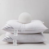 Eastwarmth pillow front view showing plush surface and neck support.