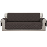 Easy-Going reversible couch cover for oversized 3-cushion sofa offering flexible protection.